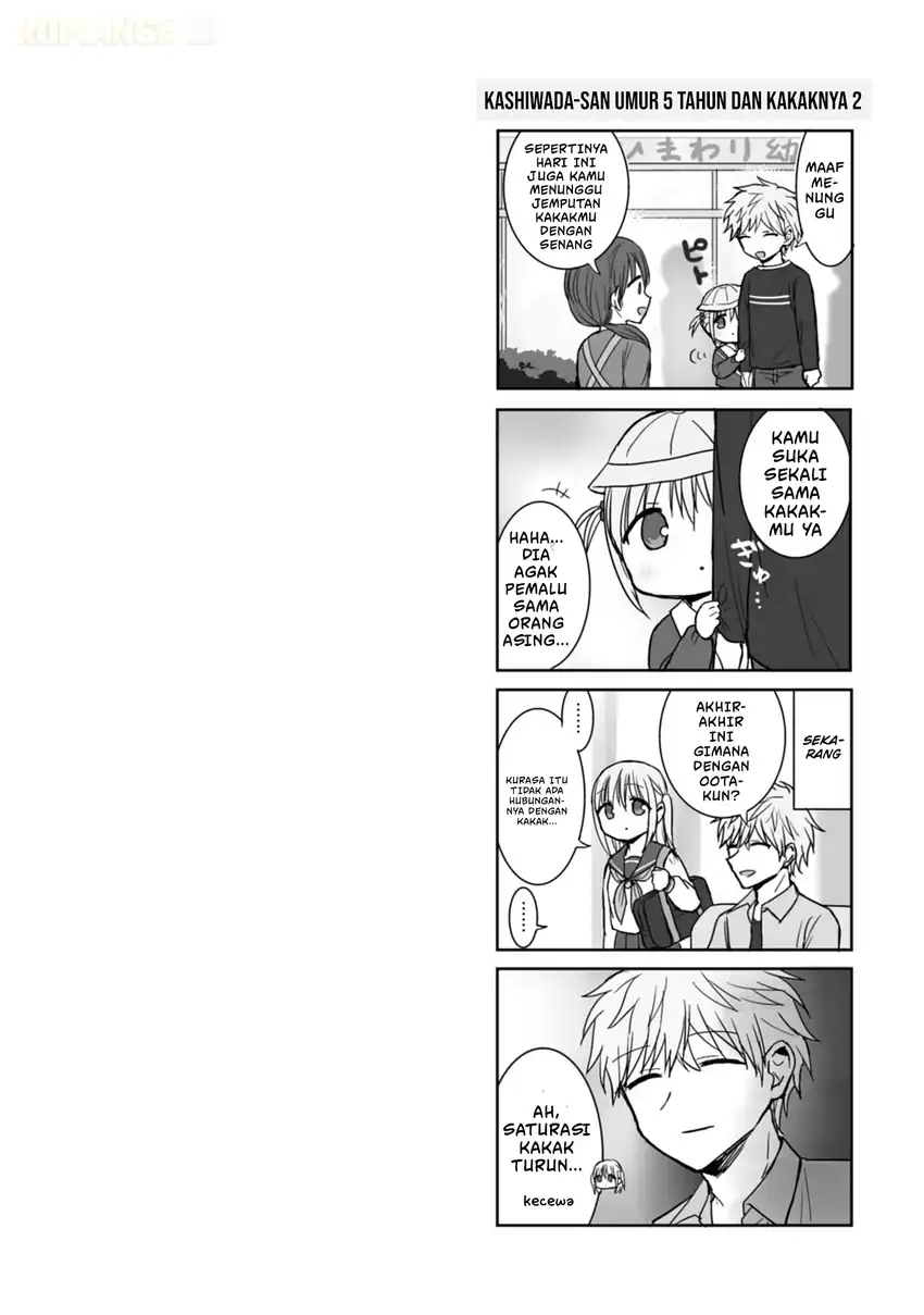 Kao ni denai Kashiwada-san to Kao ni deru Ota-kun Chapter 102 - halaman 11