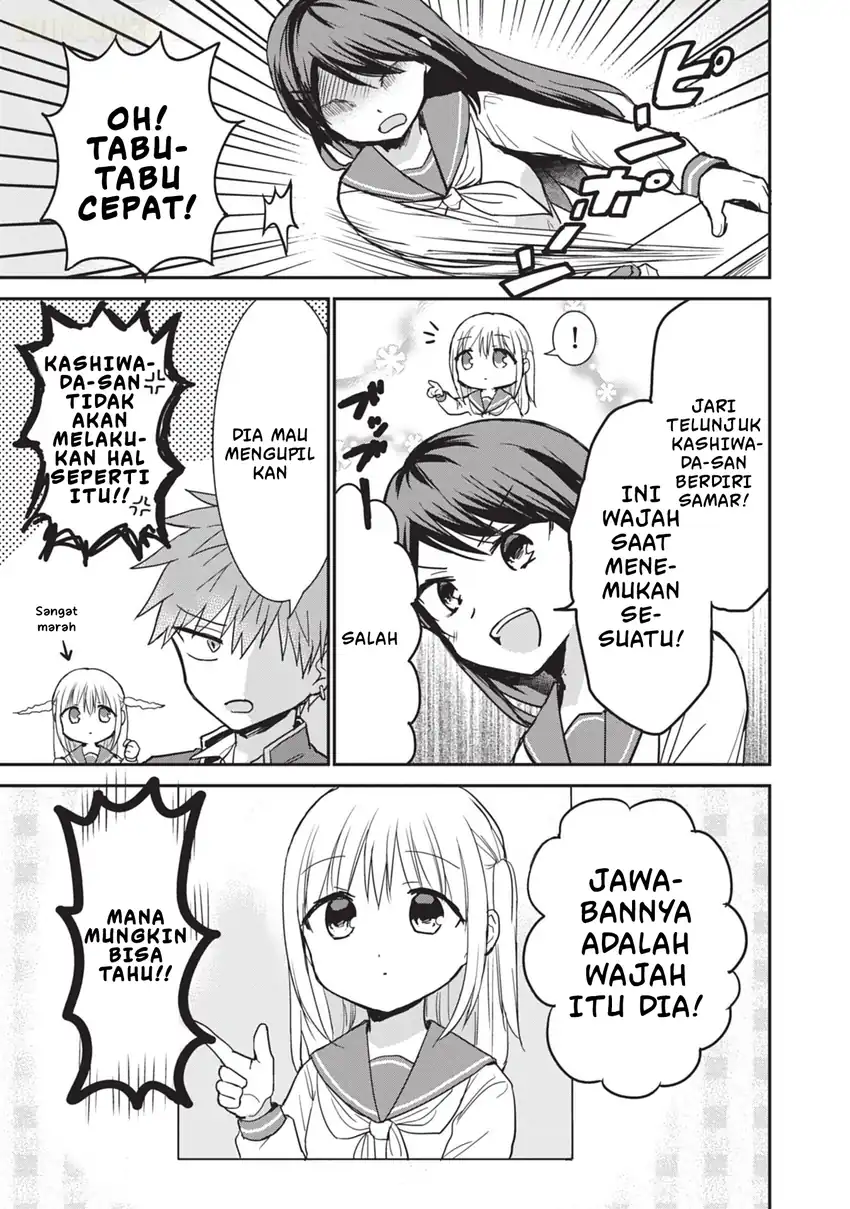 Kao ni denai Kashiwada-san to Kao ni deru Ota-kun Chapter 105 - halaman 10