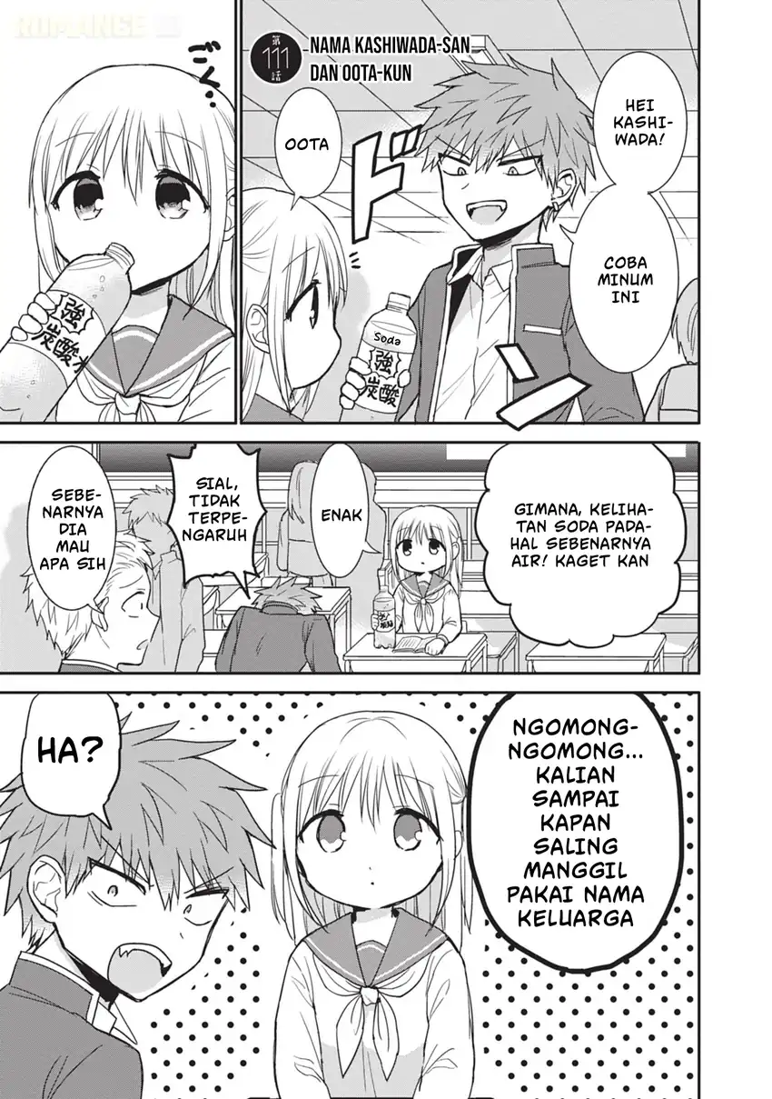 Kao ni denai Kashiwada-san to Kao ni deru Ota-kun Chapter 111 - halaman 2