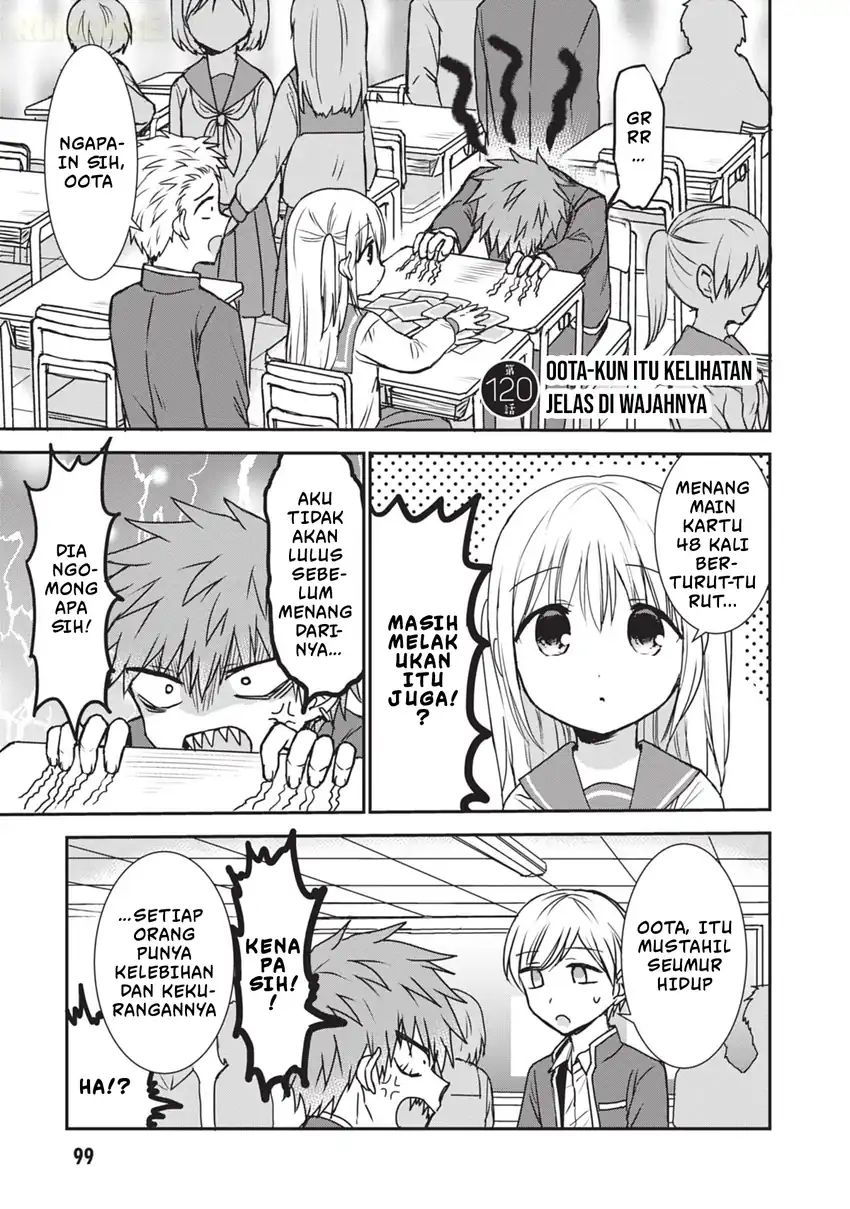 Kao ni denai Kashiwada-san to Kao ni deru Ota-kun Chapter 120 - halaman 2