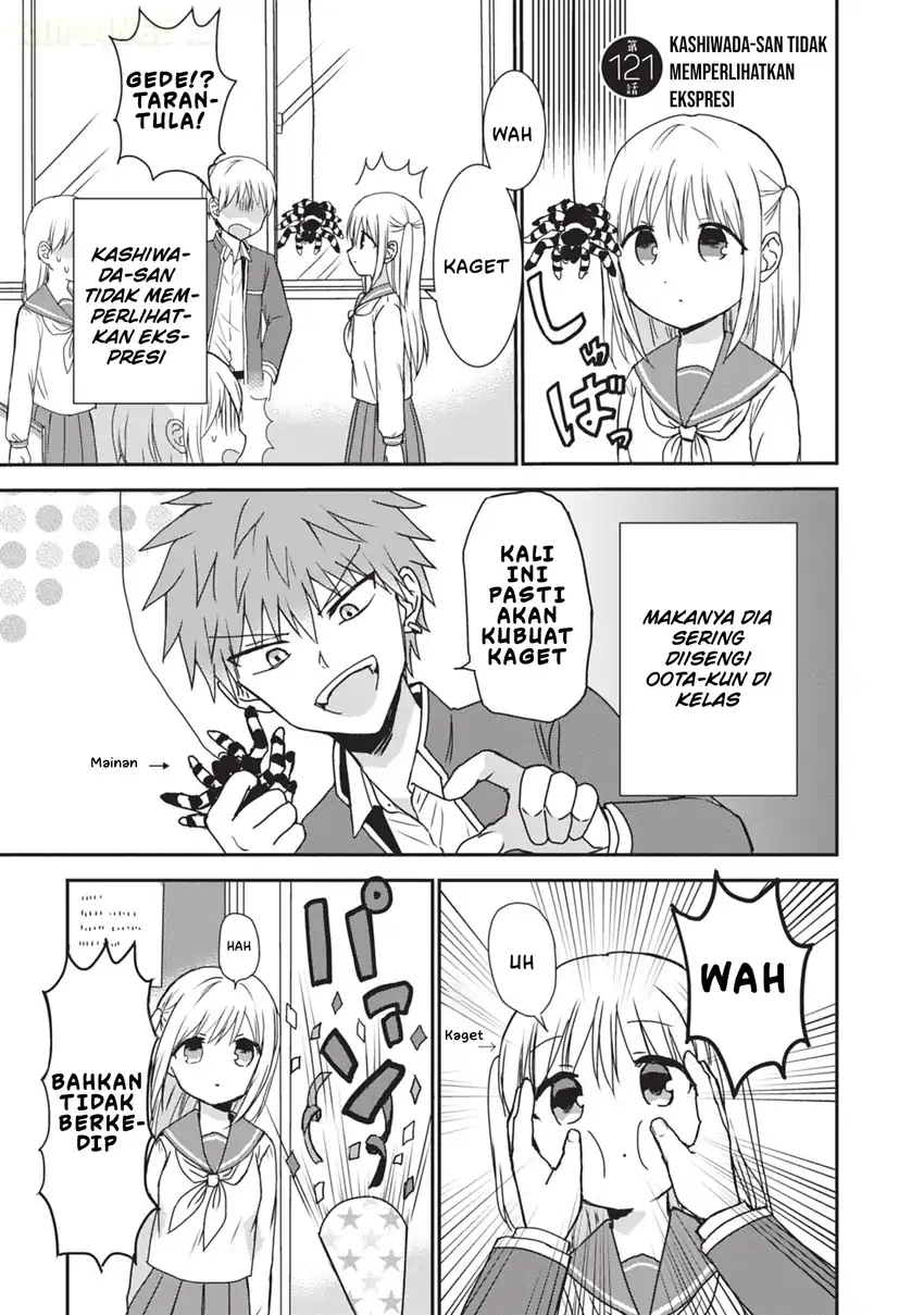 Kao ni denai Kashiwada-san to Kao ni deru Ota-kun Chapter 121 - halaman 2