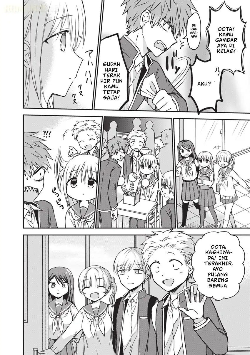 Kao ni denai Kashiwada-san to Kao ni deru Ota-kun Chapter 123 - halaman 9
