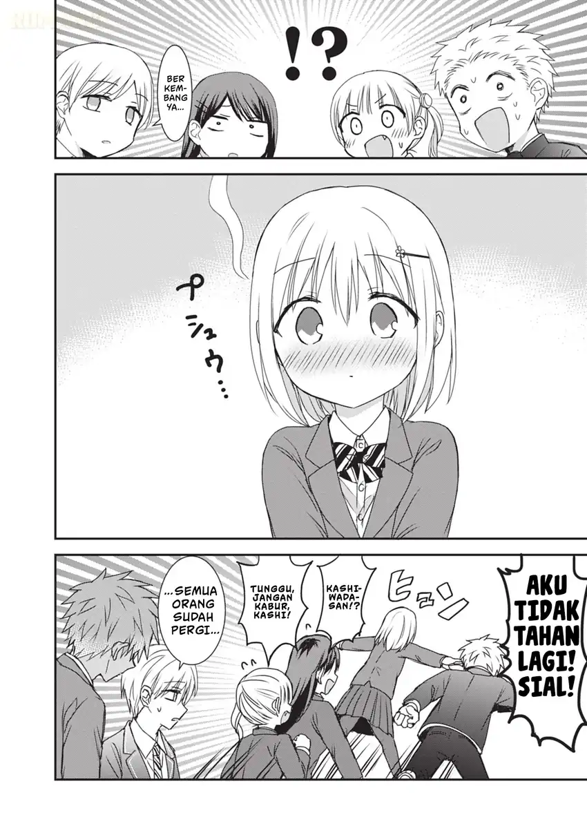 Kao ni denai Kashiwada-san to Kao ni deru Ota-kun Chapter 125.5 - halaman 9