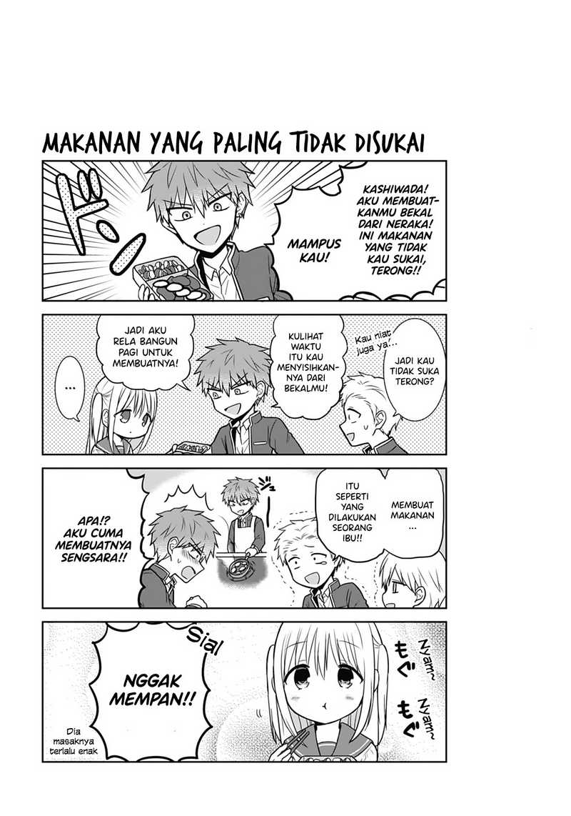 Kao ni denai Kashiwada-san to Kao ni deru Ota-kun Chapter 21 - halaman 11