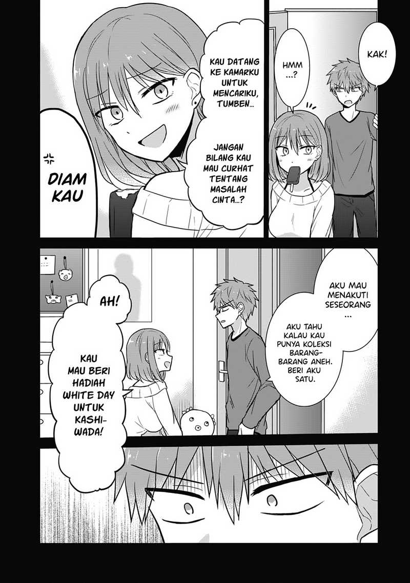 Kao ni denai Kashiwada-san to Kao ni deru Ota-kun Chapter 21 - halaman 4