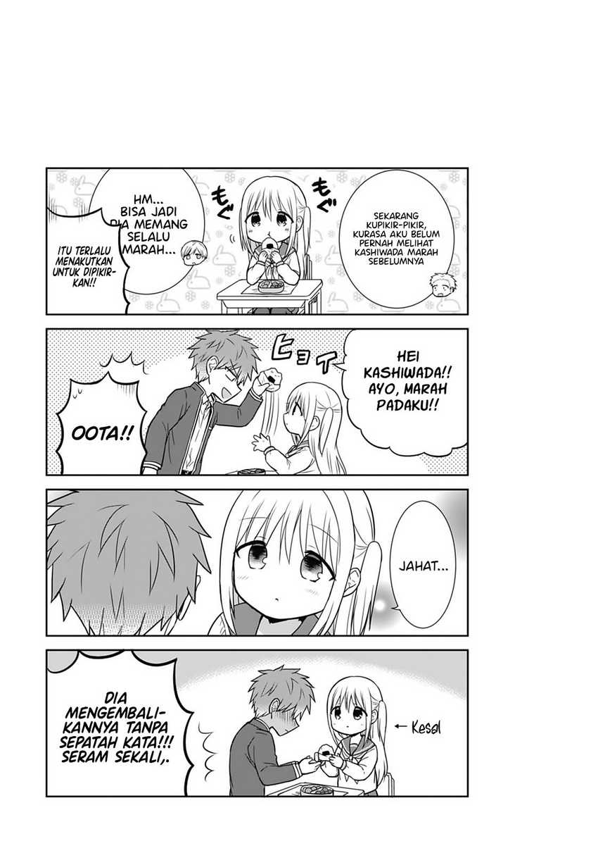 Kao ni denai Kashiwada-san to Kao ni deru Ota-kun Chapter 22 - halaman 11