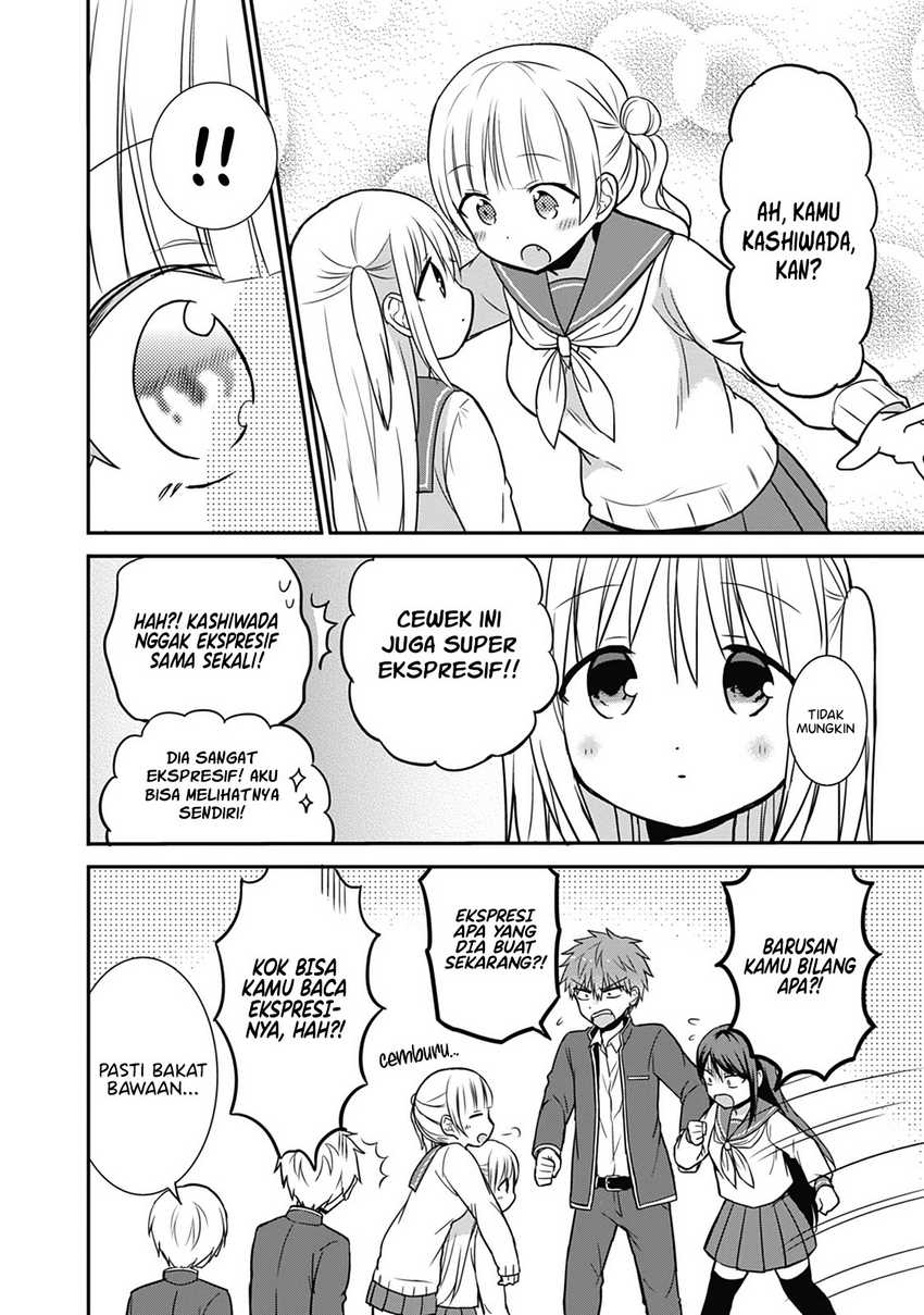 Kao ni denai Kashiwada-san to Kao ni deru Ota-kun Chapter 23 - halaman 10