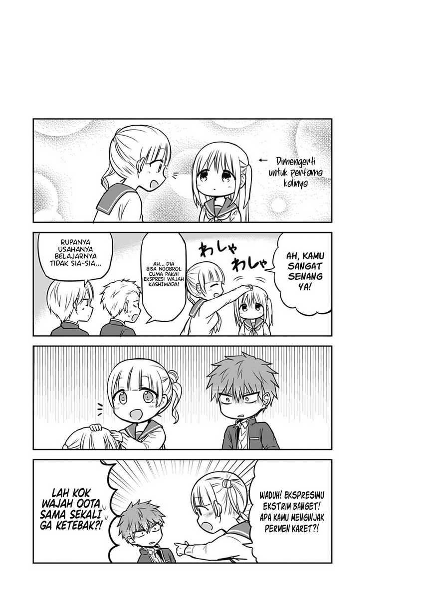 Kao ni denai Kashiwada-san to Kao ni deru Ota-kun Chapter 23 - halaman 11