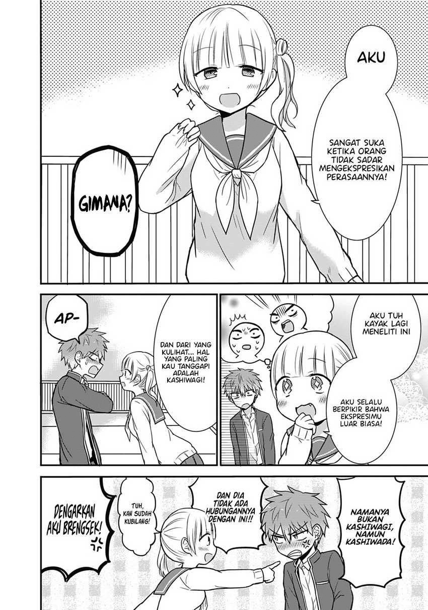 Kao ni denai Kashiwada-san to Kao ni deru Ota-kun Chapter 23 - halaman 8