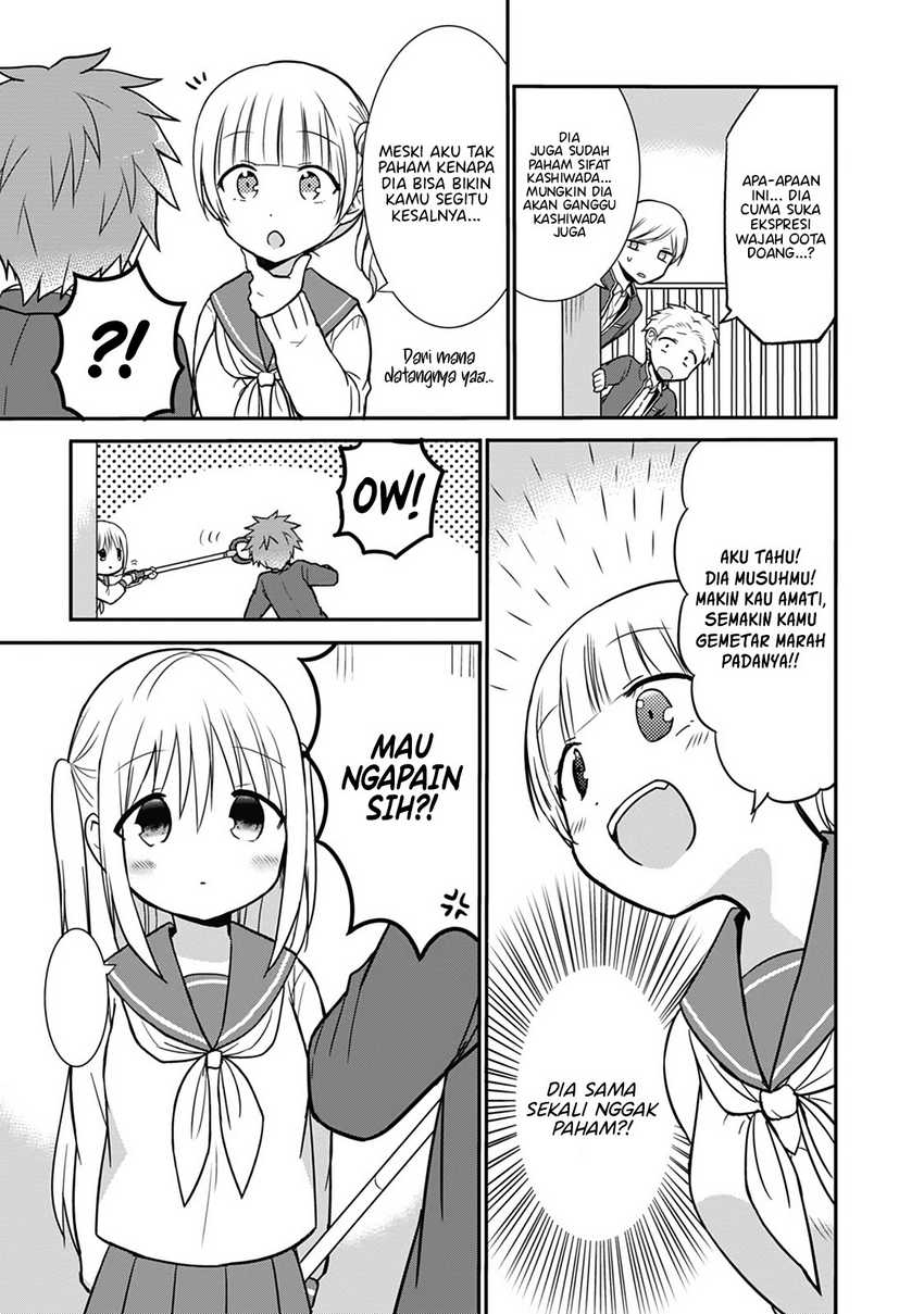 Kao ni denai Kashiwada-san to Kao ni deru Ota-kun Chapter 23 - halaman 9