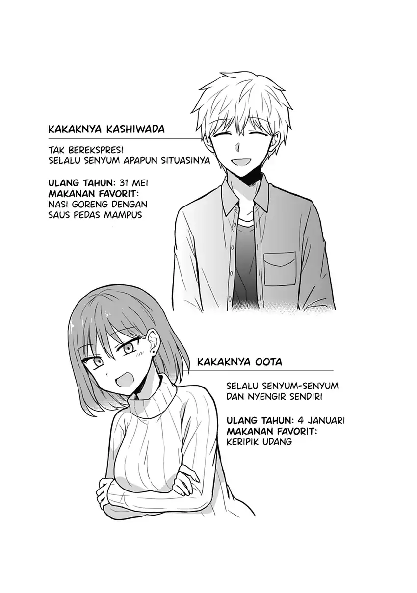 Kao ni denai Kashiwada-san to Kao ni deru Ota-kun Chapter 28 - halaman 5