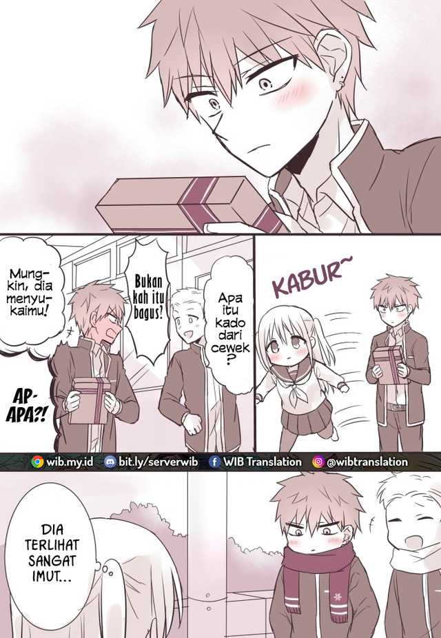 Kao ni denai Kashiwada-san to Kao ni deru Ota-kun Chapter 3.5 - halaman 2