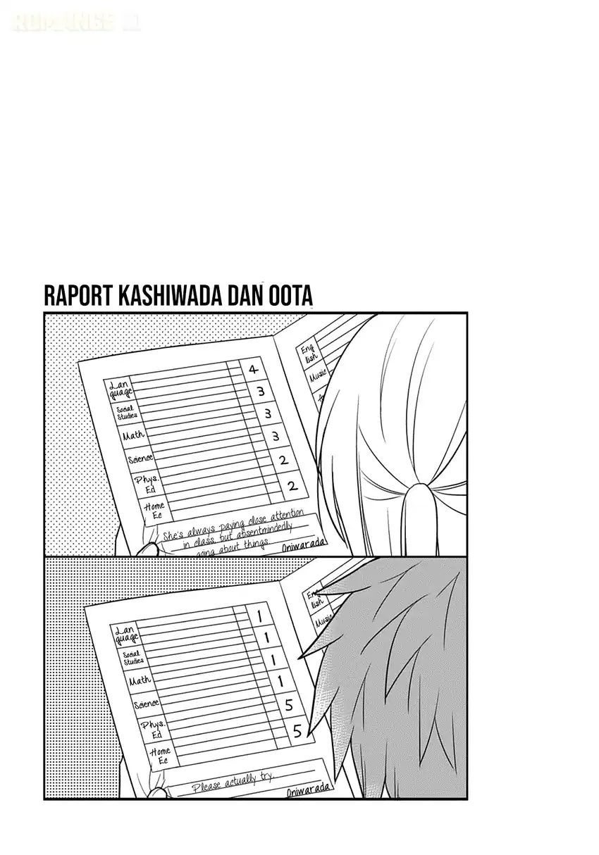 Kao ni denai Kashiwada-san to Kao ni deru Ota-kun Chapter 33 - halaman 12