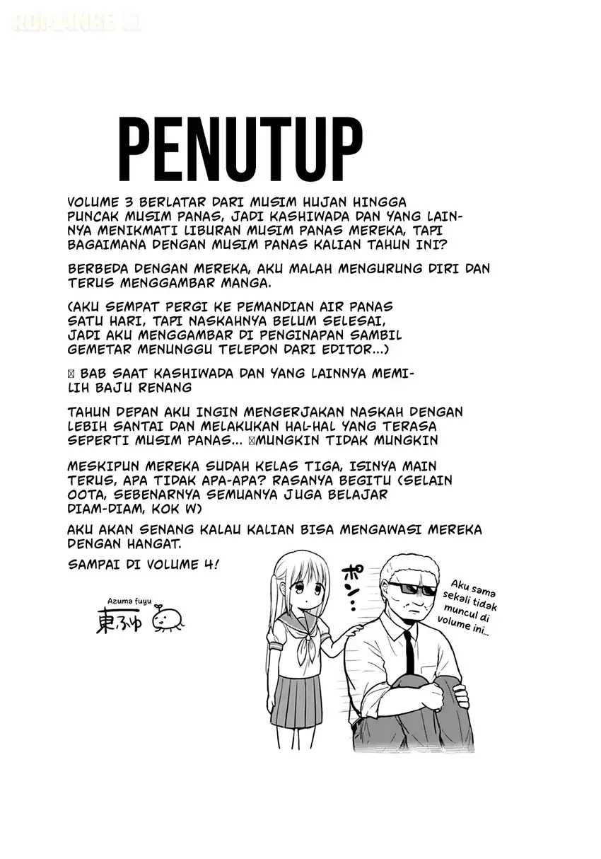 Kao ni denai Kashiwada-san to Kao ni deru Ota-kun Chapter 37.5 - halaman 11
