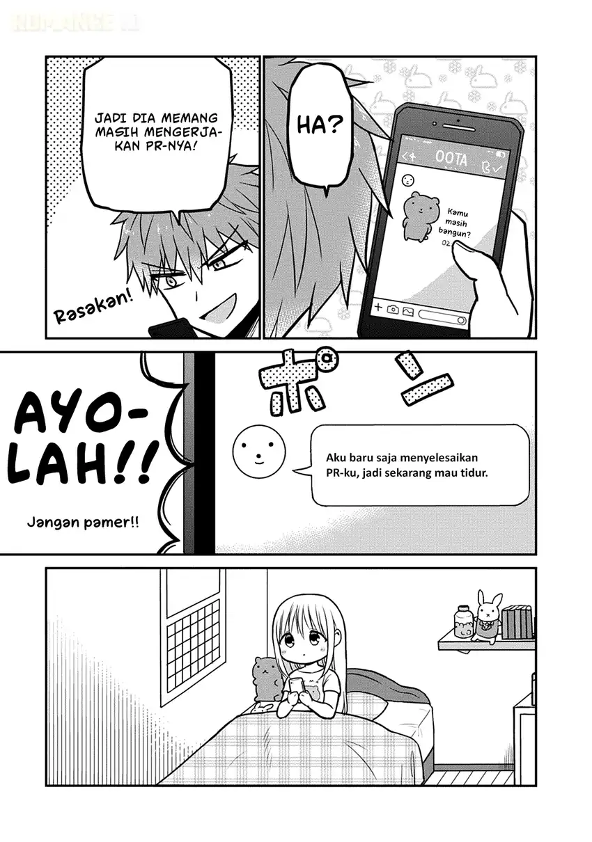 Kao ni denai Kashiwada-san to Kao ni deru Ota-kun Chapter 37.5 - halaman 6
