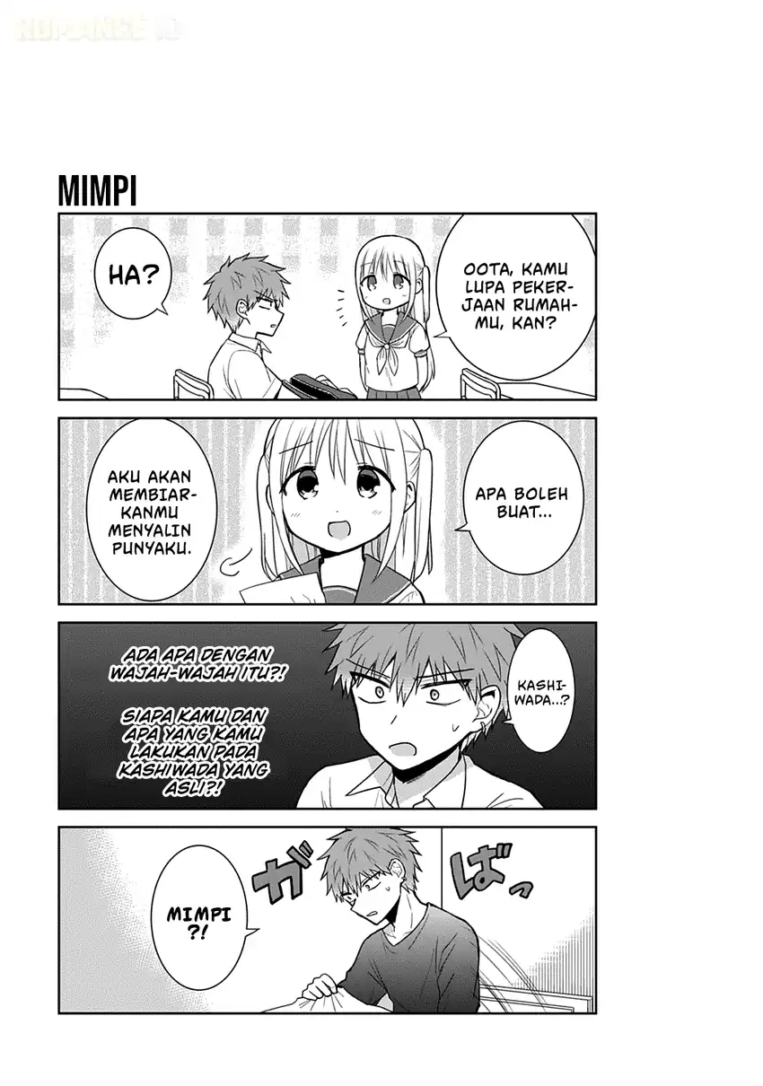 Kao ni denai Kashiwada-san to Kao ni deru Ota-kun Chapter 38 - halaman 4
