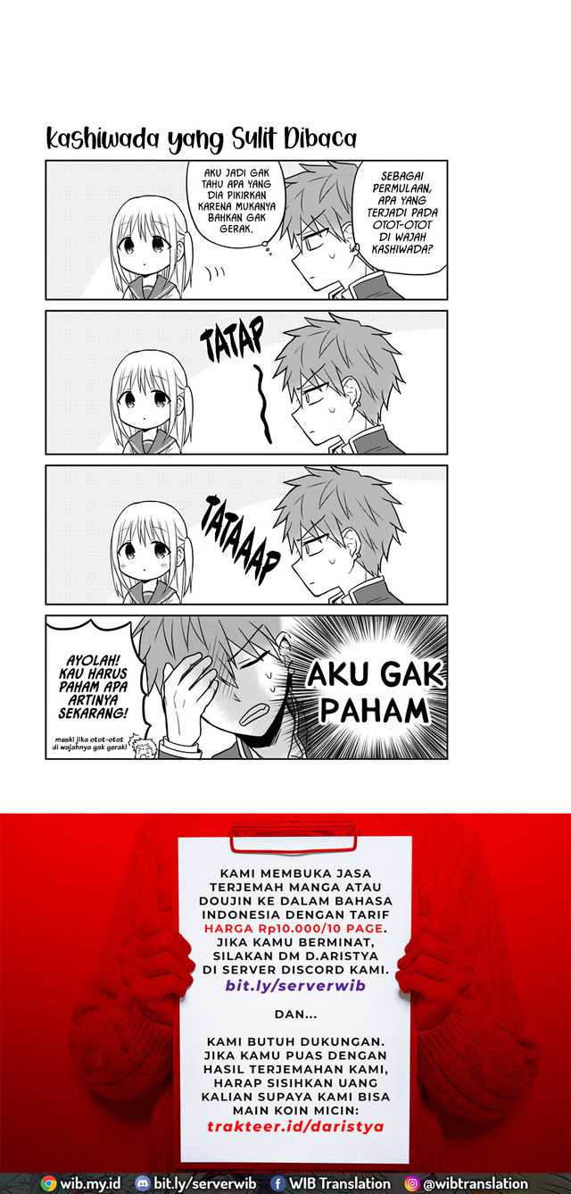Kao ni denai Kashiwada-san to Kao ni deru Ota-kun Chapter 4 - halaman 5