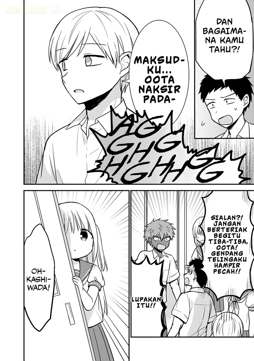 Kao ni denai Kashiwada-san to Kao ni deru Ota-kun Chapter 48 - halaman 11