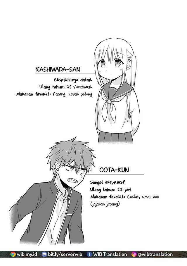 Kao ni denai Kashiwada-san to Kao ni deru Ota-kun Chapter 5 - halaman 12