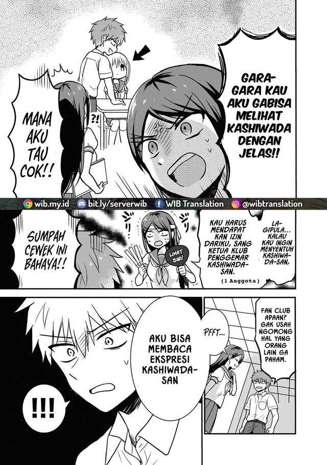 Kao ni denai Kashiwada-san to Kao ni deru Ota-kun Chapter 5 - halaman 8