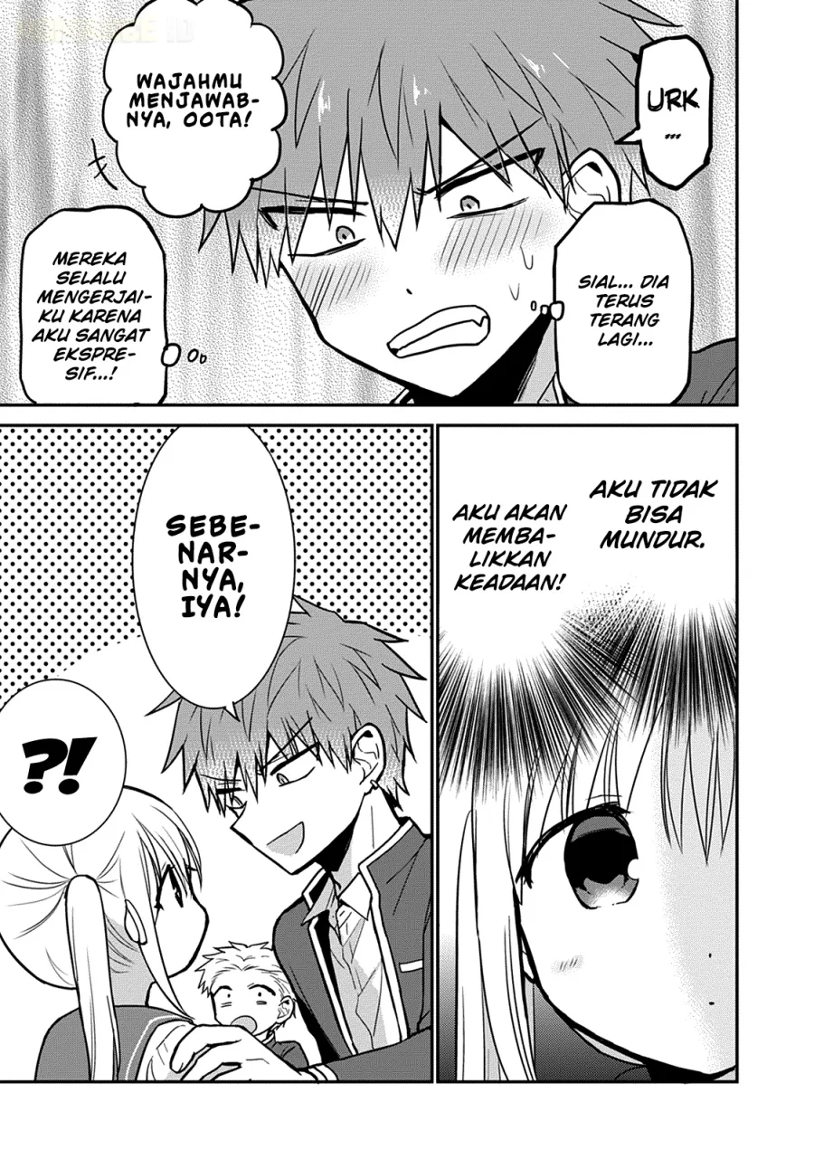 Kao ni denai Kashiwada-san to Kao ni deru Ota-kun Chapter 60 - halaman 8