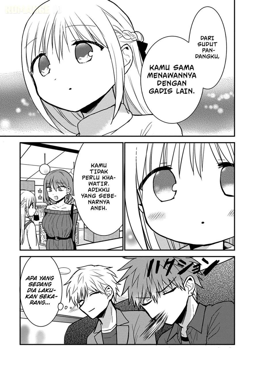Kao ni denai Kashiwada-san to Kao ni deru Ota-kun Chapter 63.5 - halaman 8