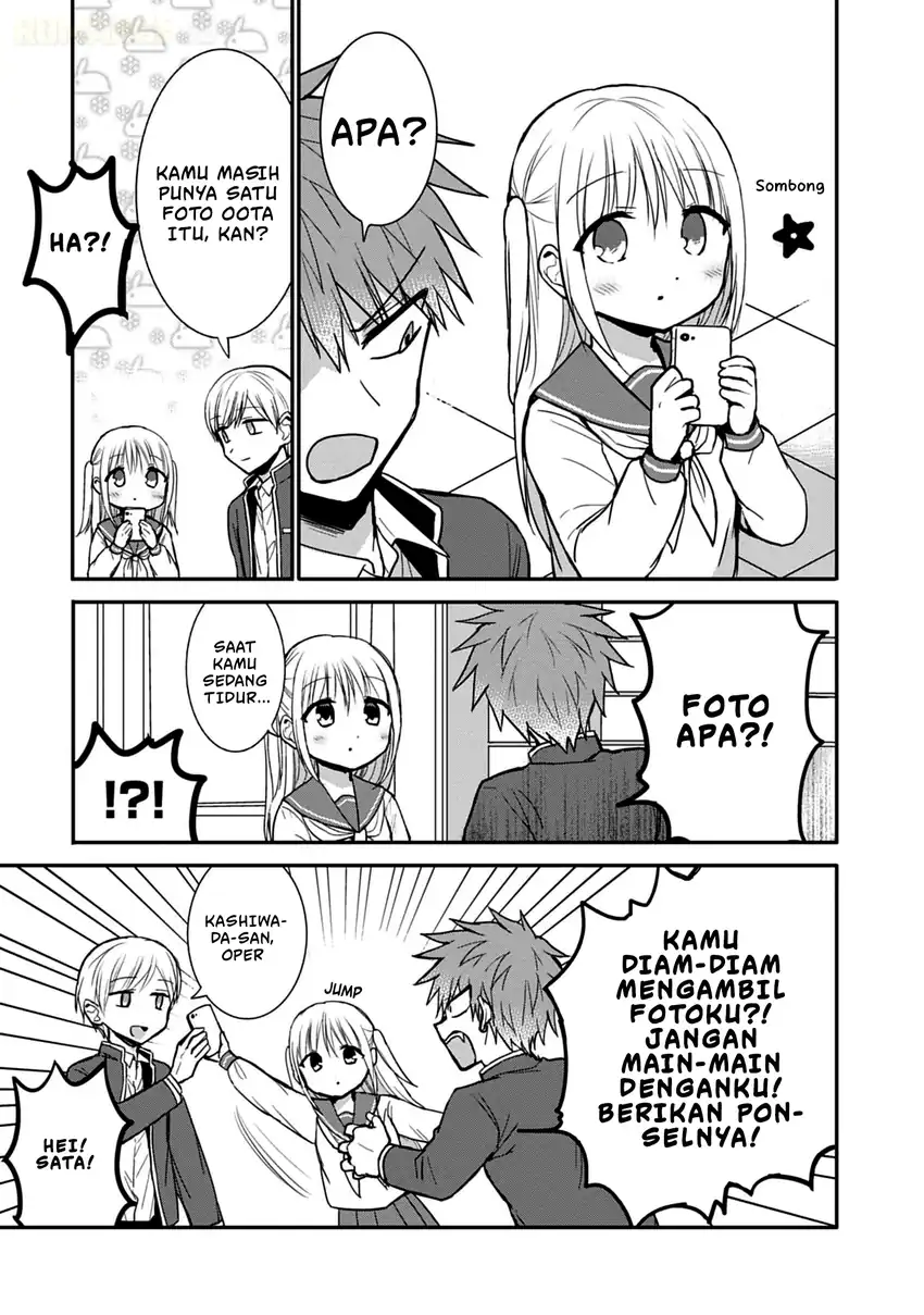 Kao ni denai Kashiwada-san to Kao ni deru Ota-kun Chapter 75.5 - halaman 8