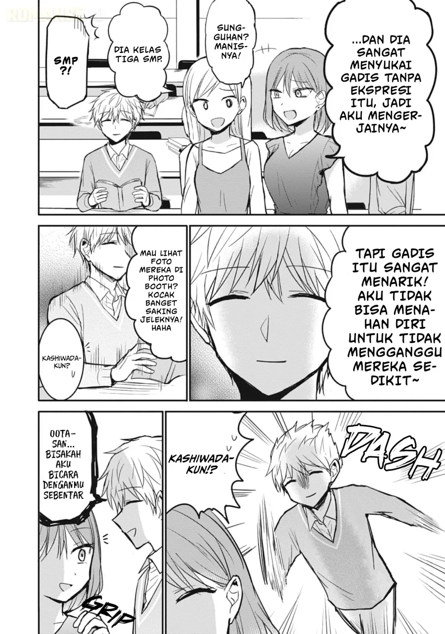 Kao ni denai Kashiwada-san to Kao ni deru Ota-kun Chapter 79 - halaman 11