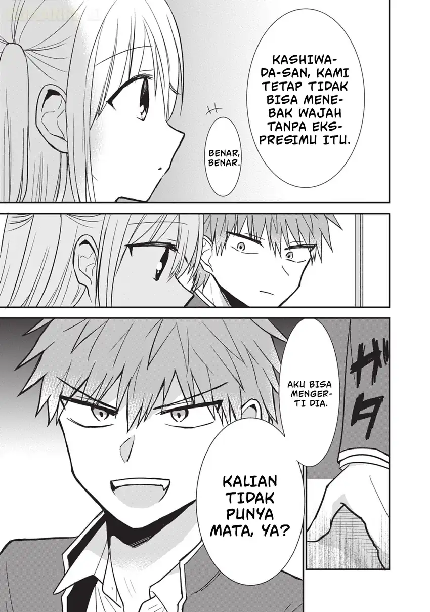 Kao ni denai Kashiwada-san to Kao ni deru Ota-kun Chapter 80 - halaman 10