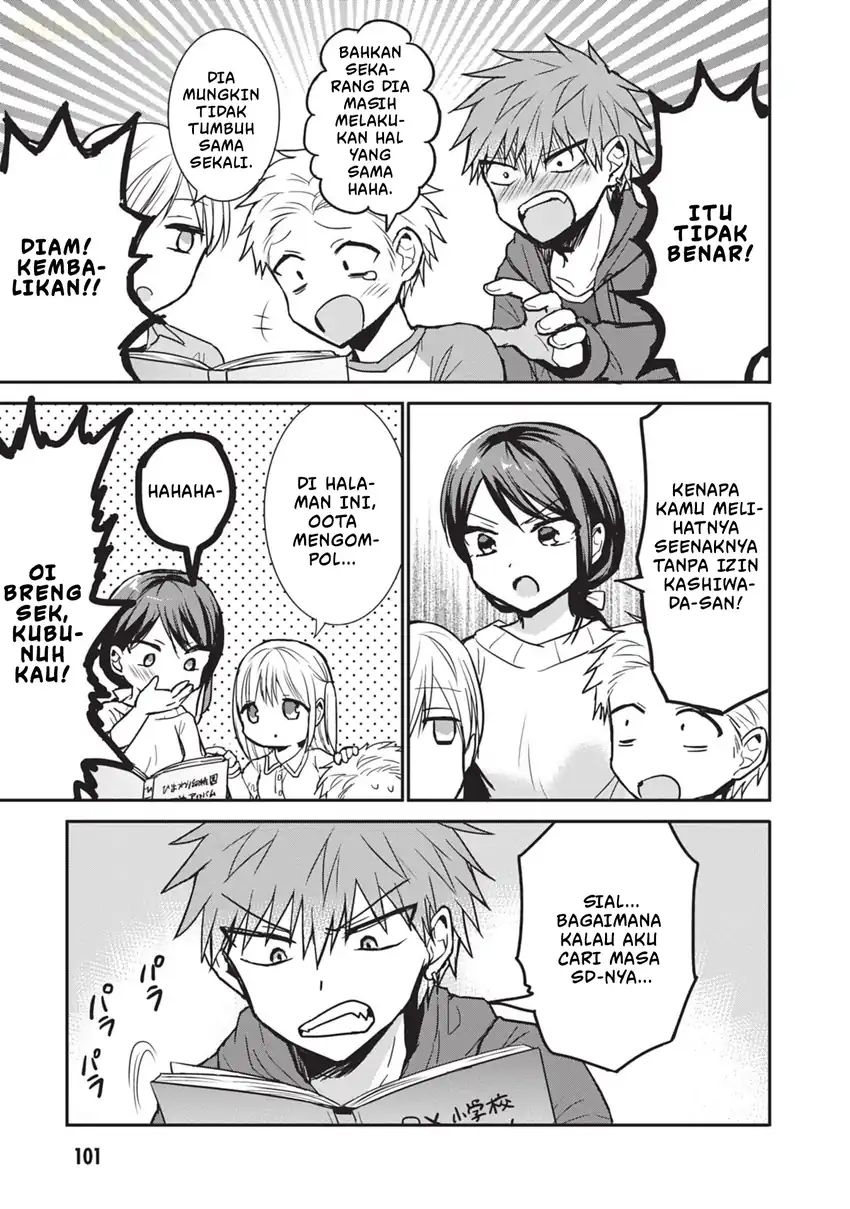Kao ni denai Kashiwada-san to Kao ni deru Ota-kun Chapter 84 - halaman 10