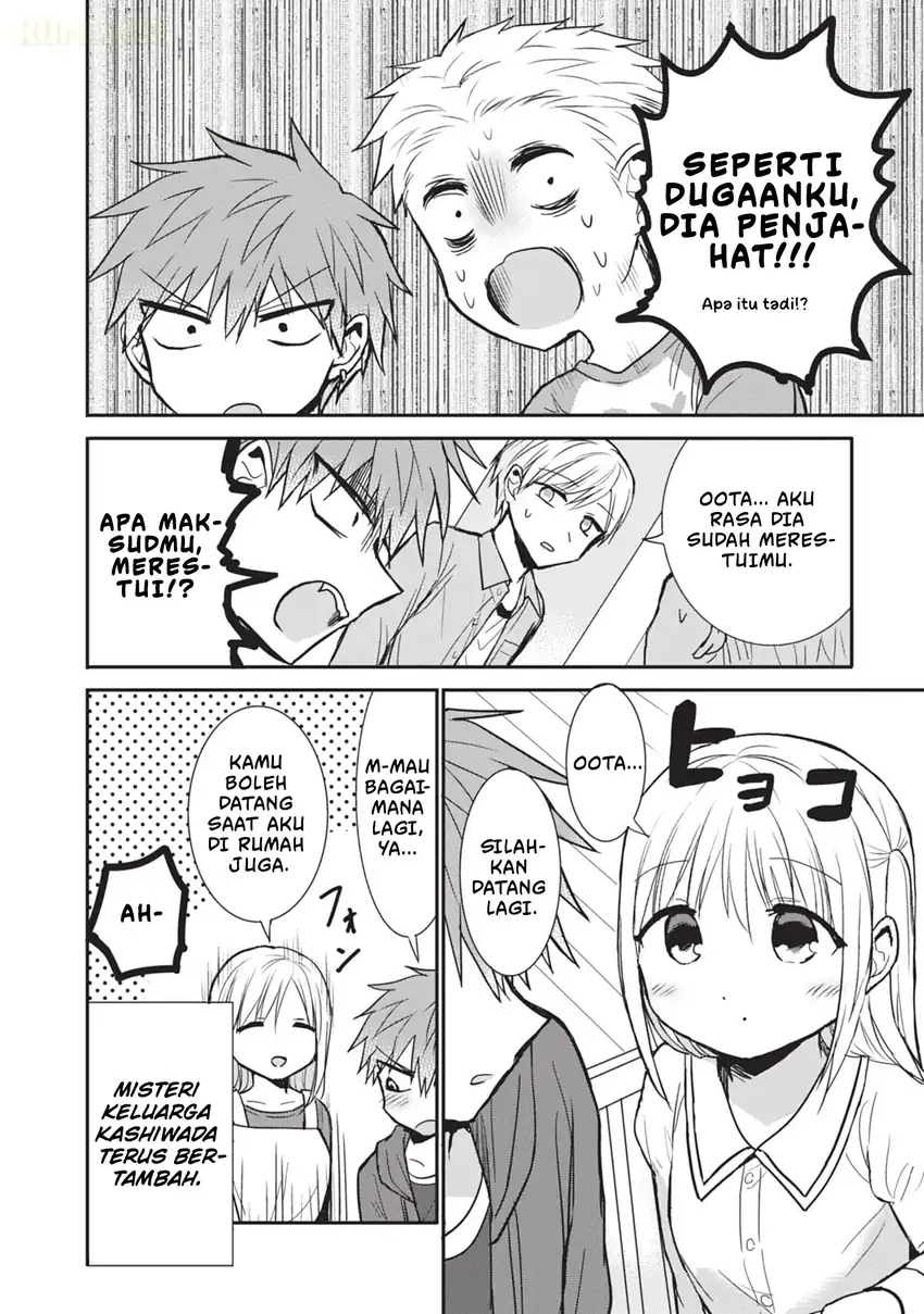 Kao ni denai Kashiwada-san to Kao ni deru Ota-kun Chapter 85 - halaman 11