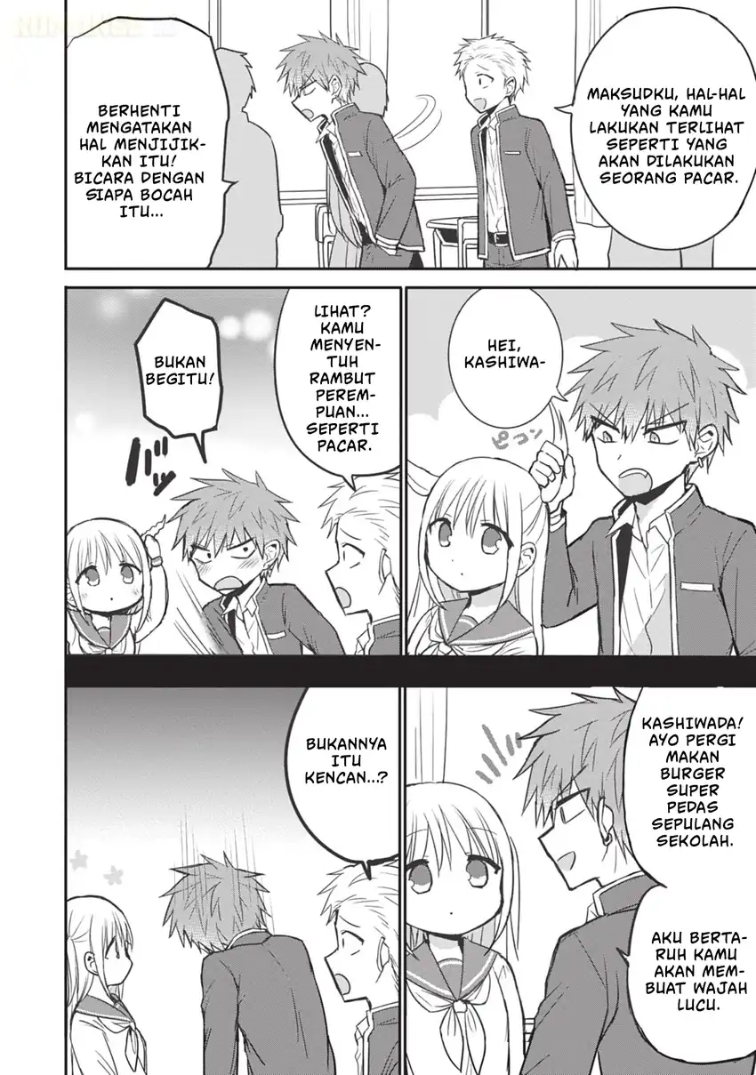 Kao ni denai Kashiwada-san to Kao ni deru Ota-kun Chapter 87.5 - halaman 15