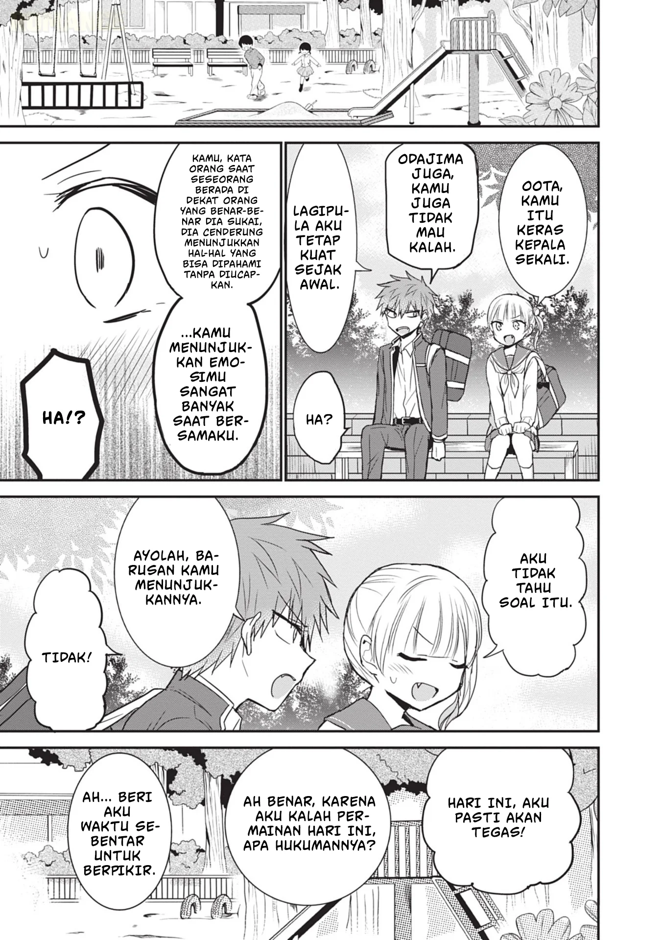 Kao ni denai Kashiwada-san to Kao ni deru Ota-kun Chapter 89 - halaman 10