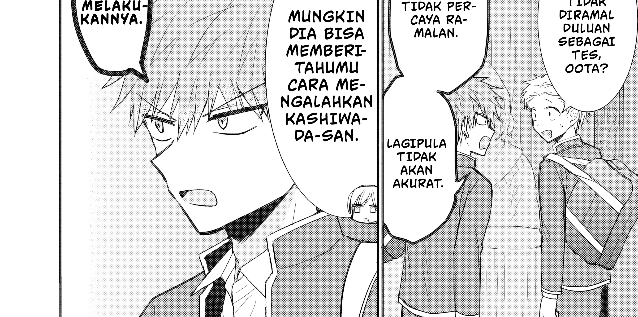 Kao ni denai Kashiwada-san to Kao ni deru Ota-kun Chapter 90 - halaman 9