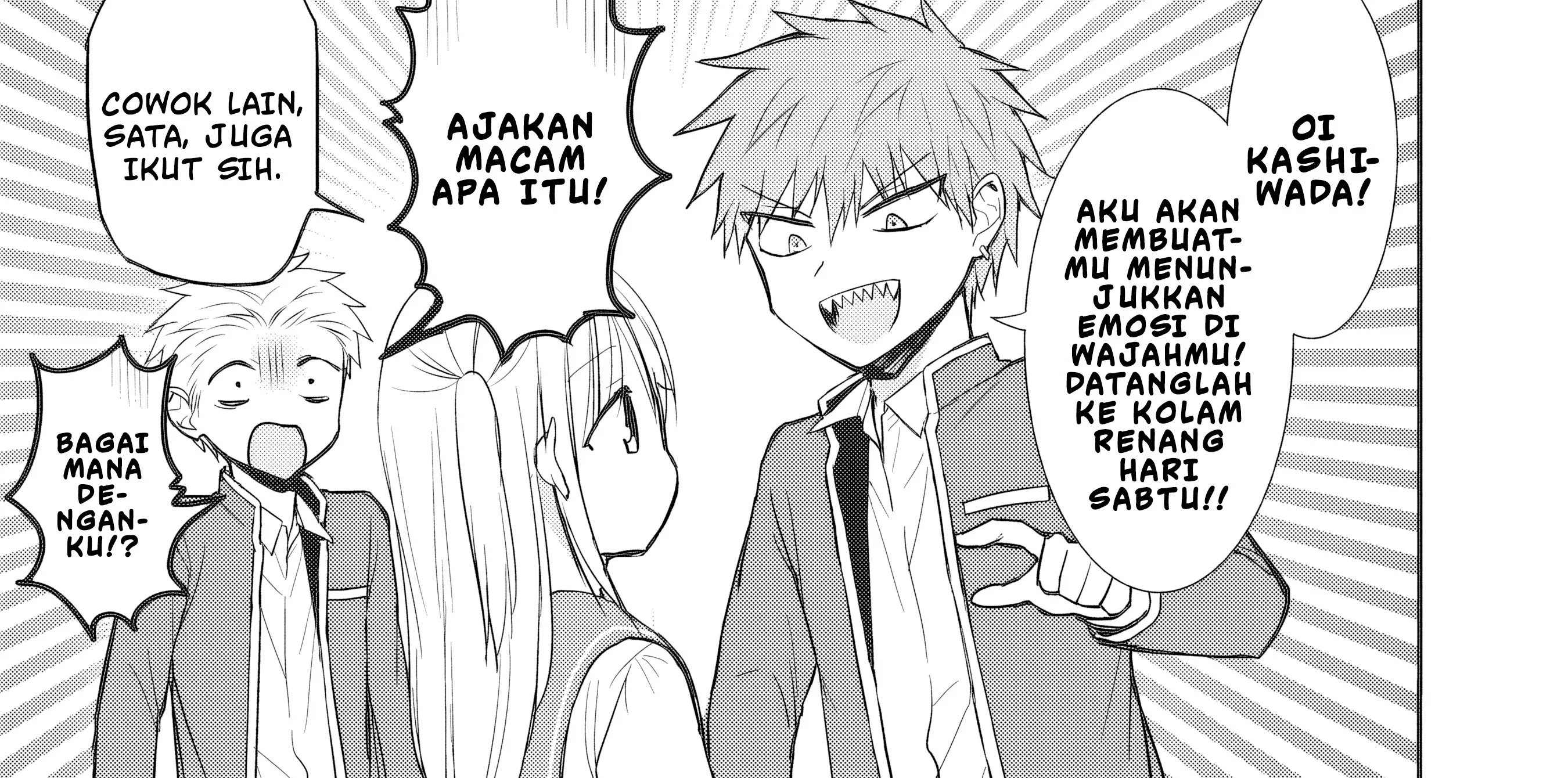 Kao ni denai Kashiwada-san to Kao ni deru Ota-kun Chapter 91 - halaman 3