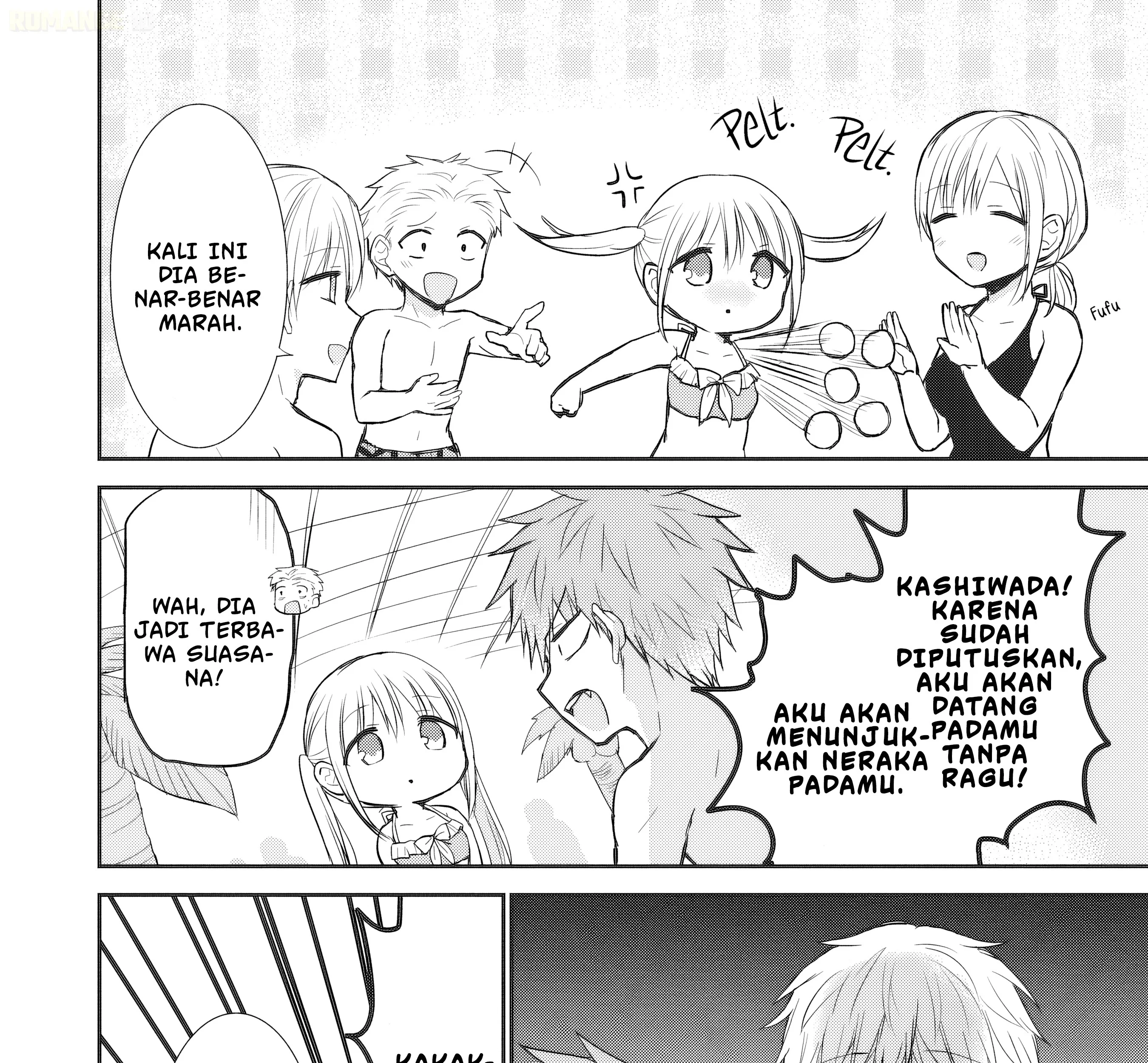 Kao ni denai Kashiwada-san to Kao ni deru Ota-kun Chapter 92 - halaman 2