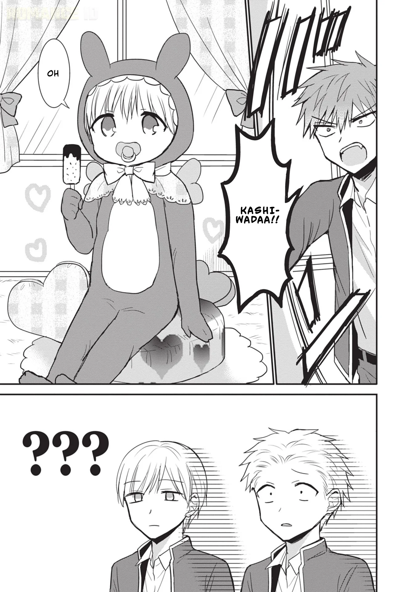 Kao ni denai Kashiwada-san to Kao ni deru Ota-kun Chapter 94 - halaman 12