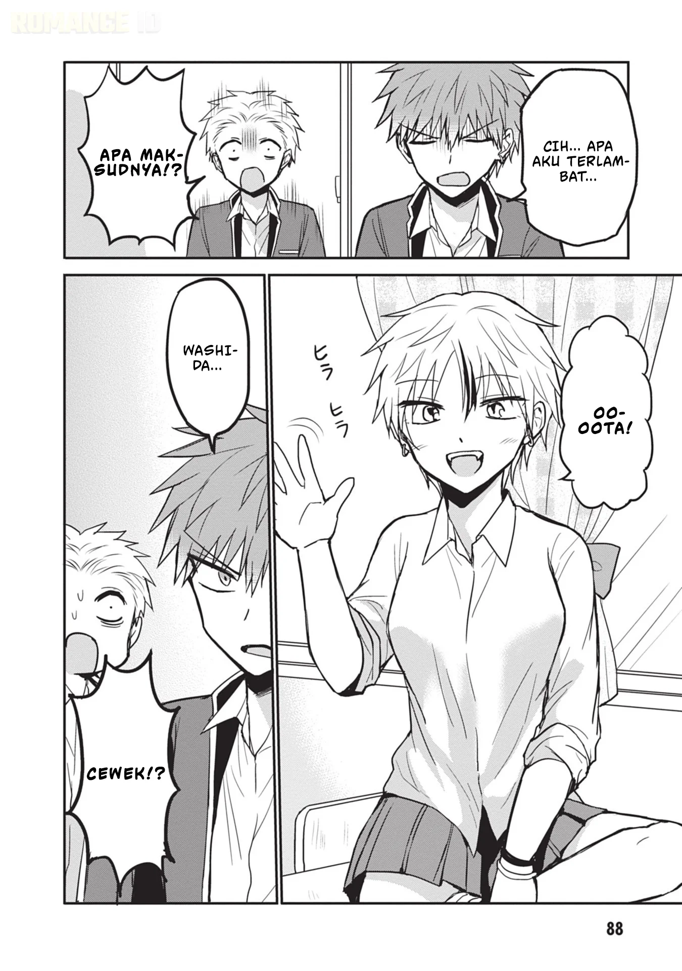Kao ni denai Kashiwada-san to Kao ni deru Ota-kun Chapter 94 - halaman 13