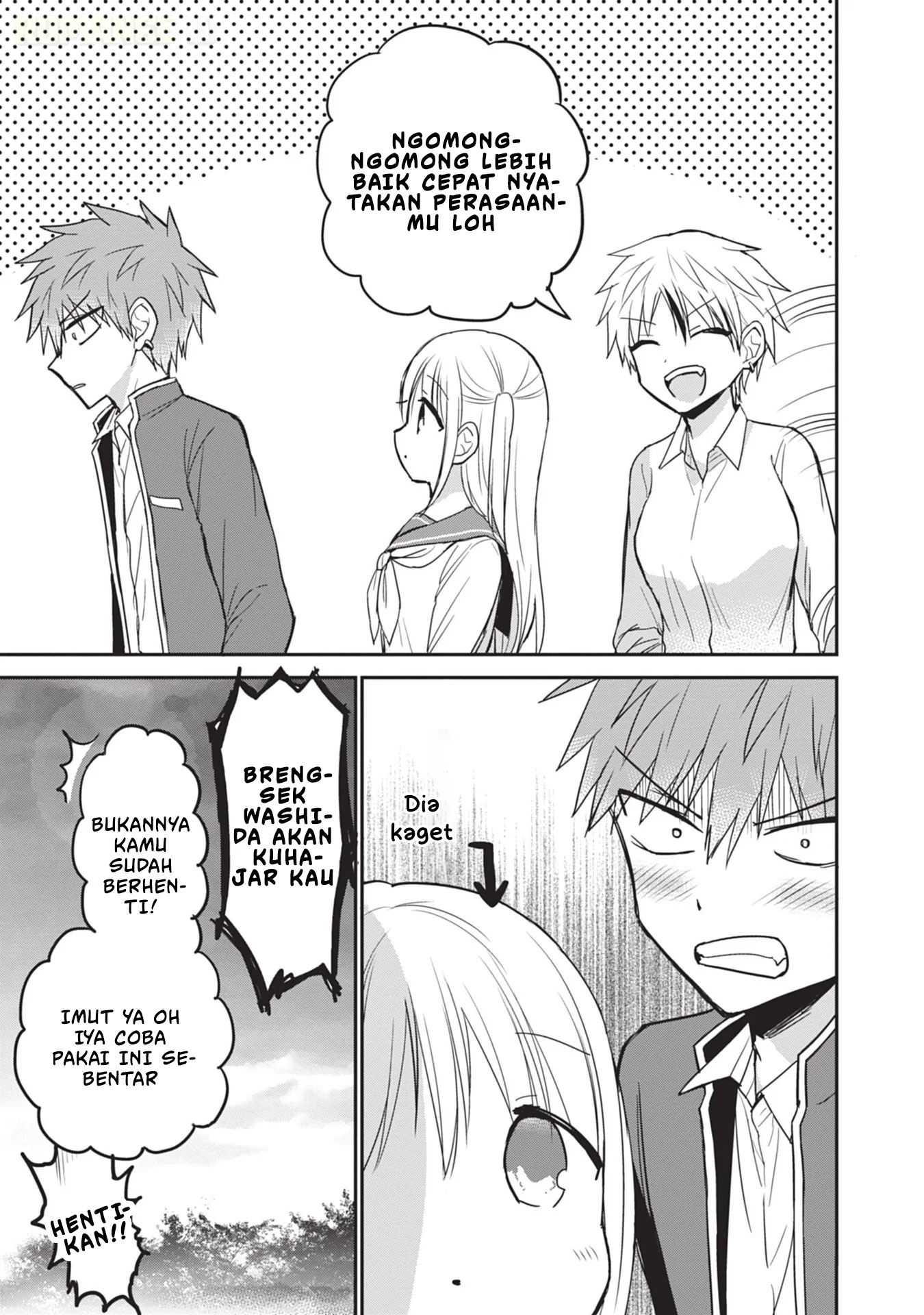Kao ni denai Kashiwada-san to Kao ni deru Ota-kun Chapter 95 - halaman 10