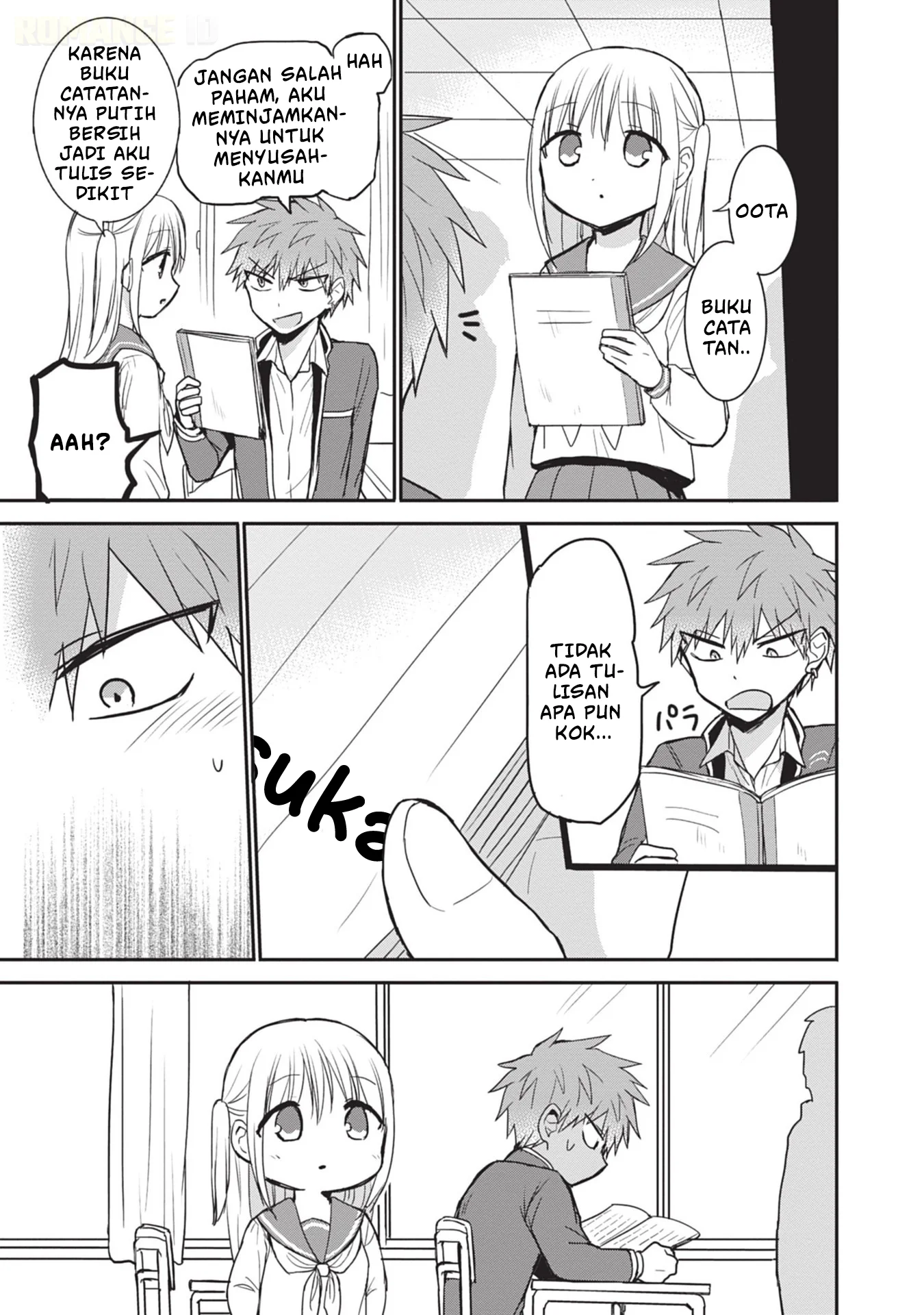 Kao ni denai Kashiwada-san to Kao ni deru Ota-kun Chapter 96 - halaman 14
