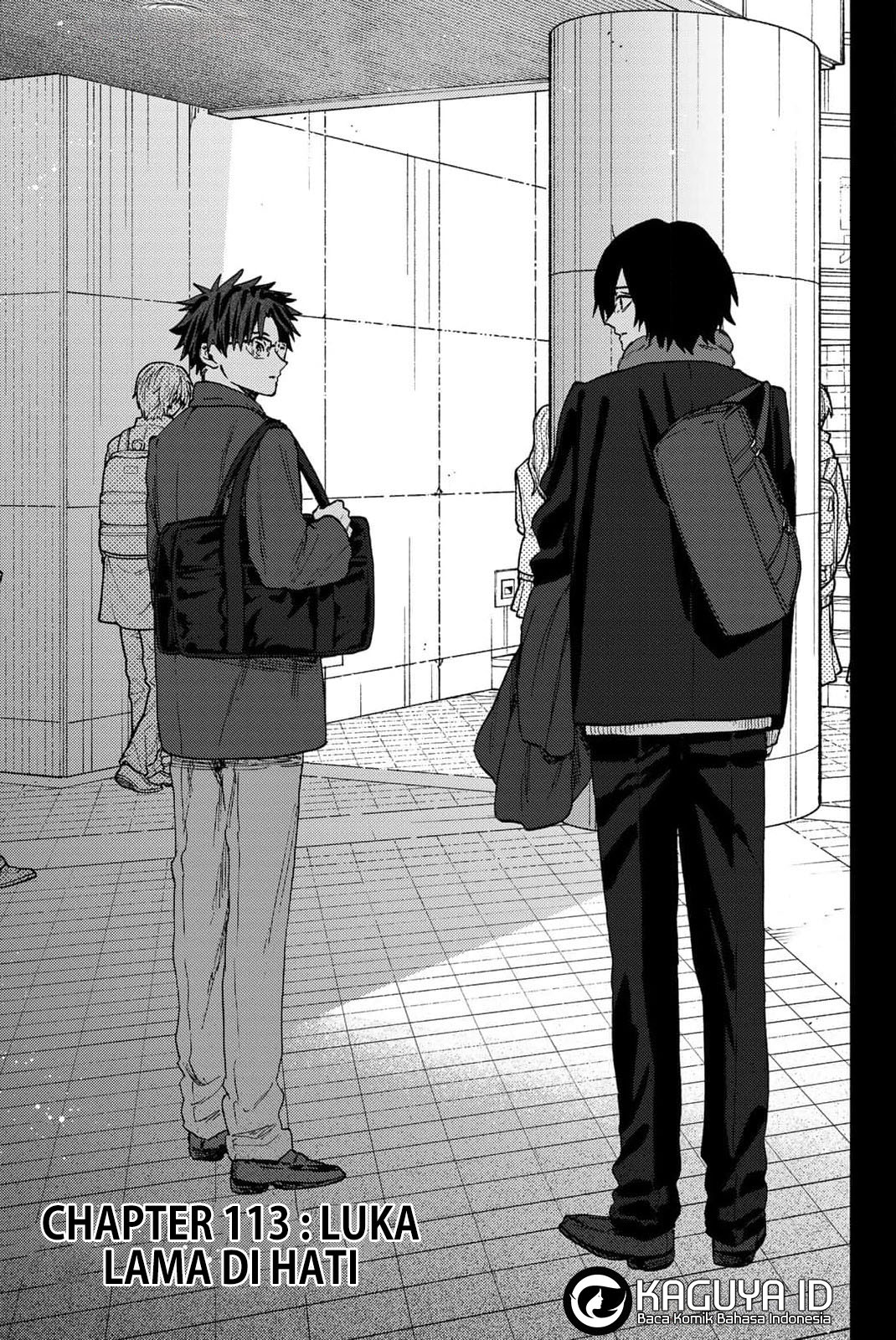 Kaoru Hana wa Rin to Saku Chapter 113 - halaman 2