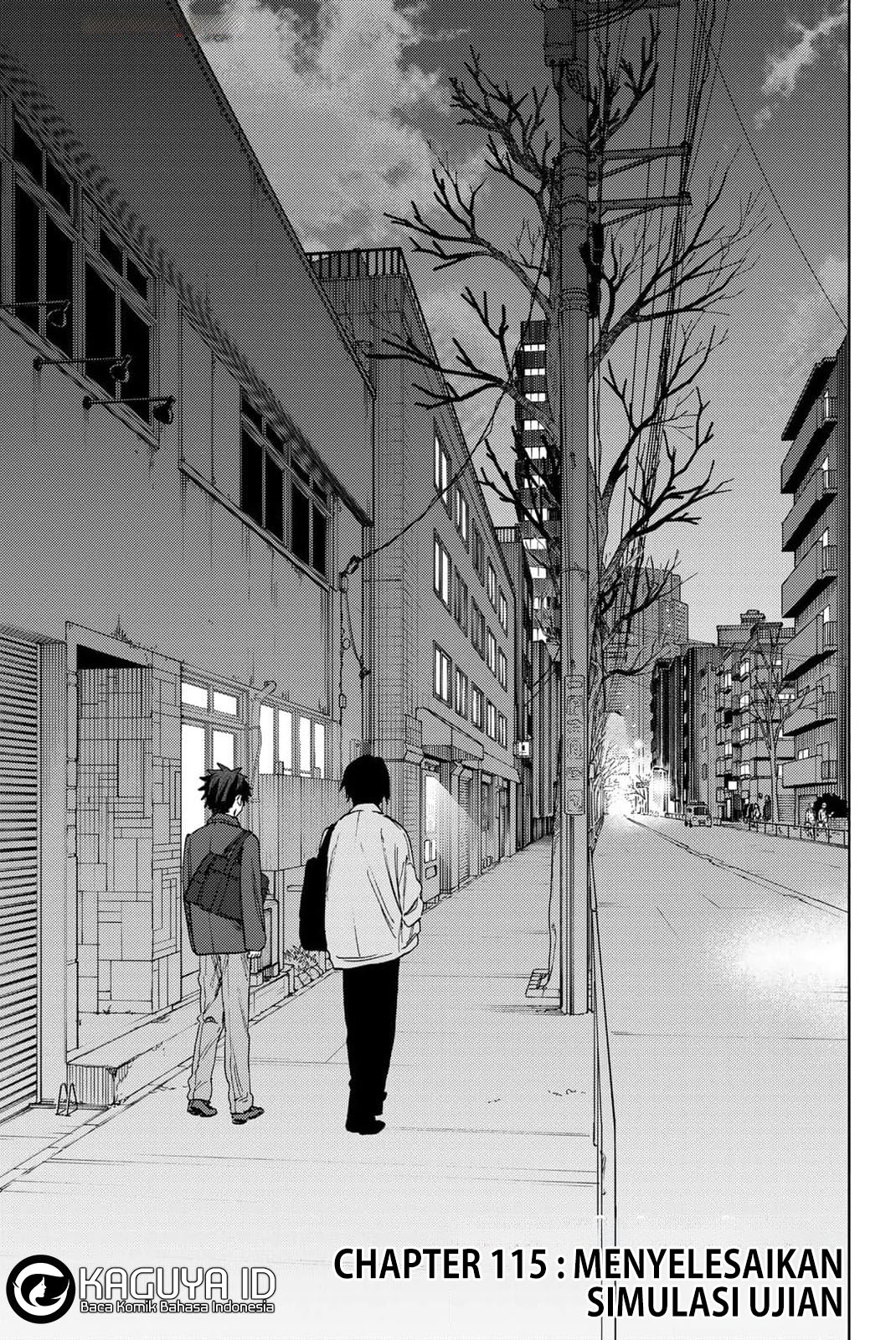 Kaoru Hana wa Rin to Saku Chapter 115 - halaman 1