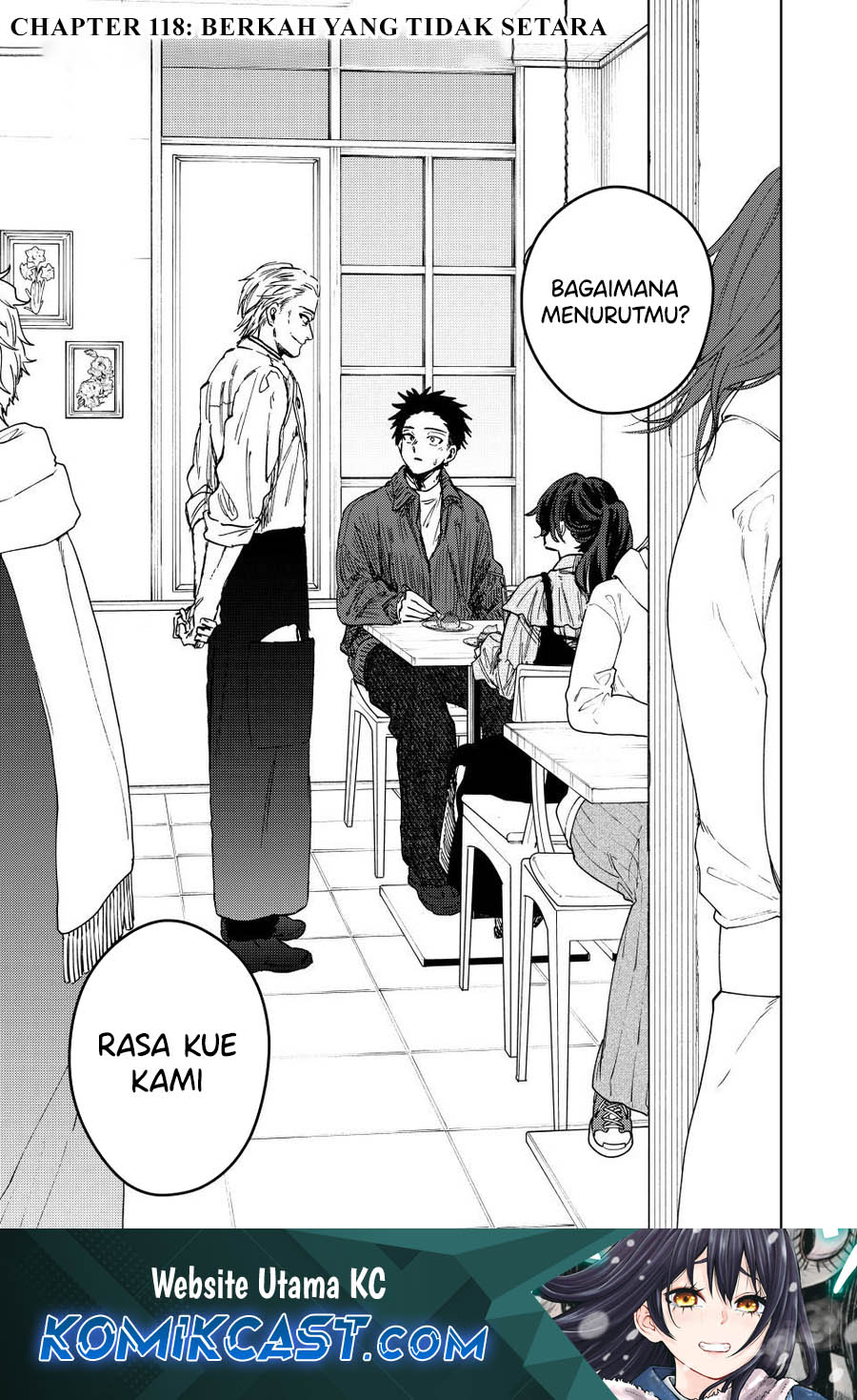 Kaoru Hana wa Rin to Saku Chapter 118 - halaman 2