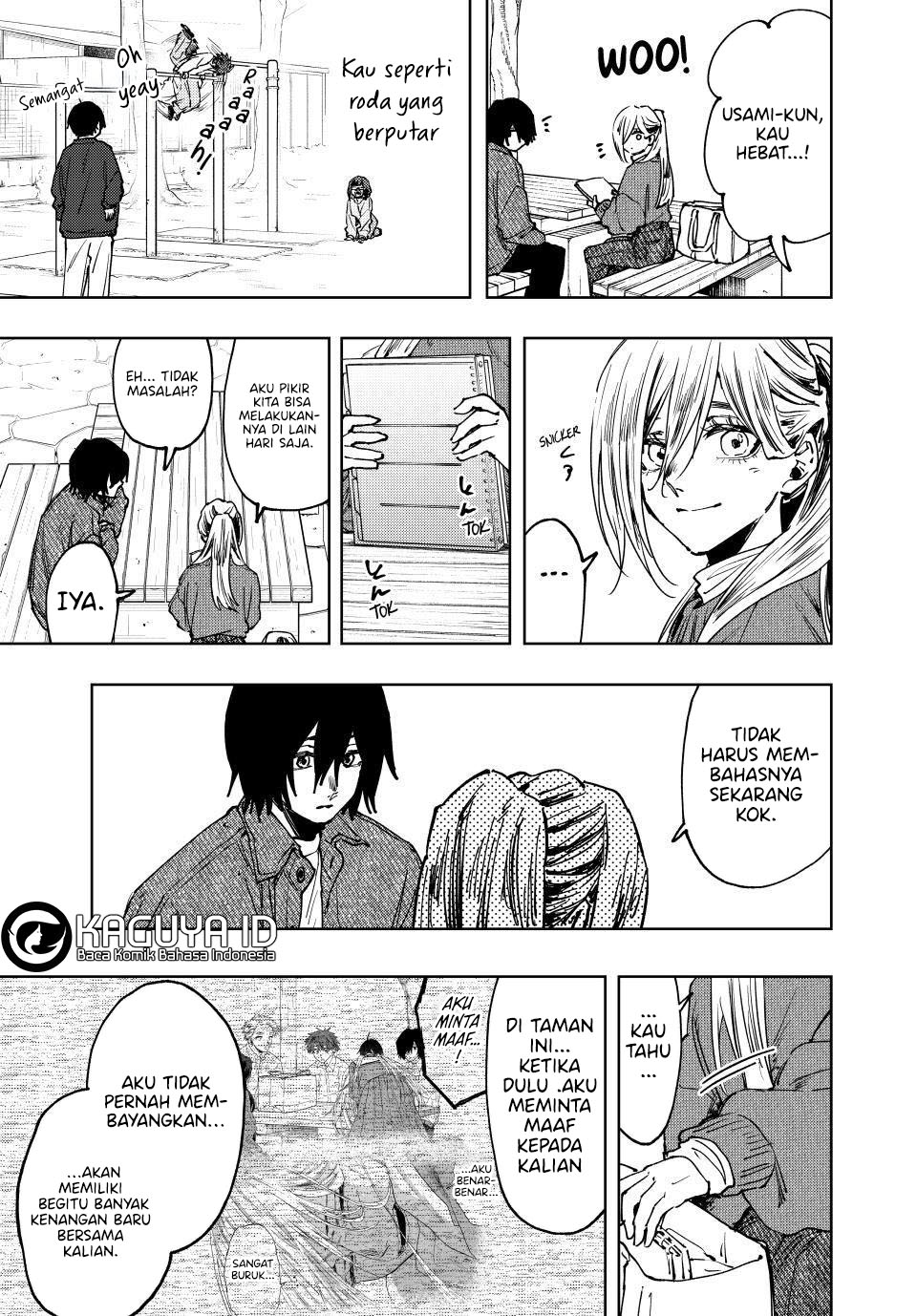 Kaoru Hana wa Rin to Saku Chapter 120 - halaman 11