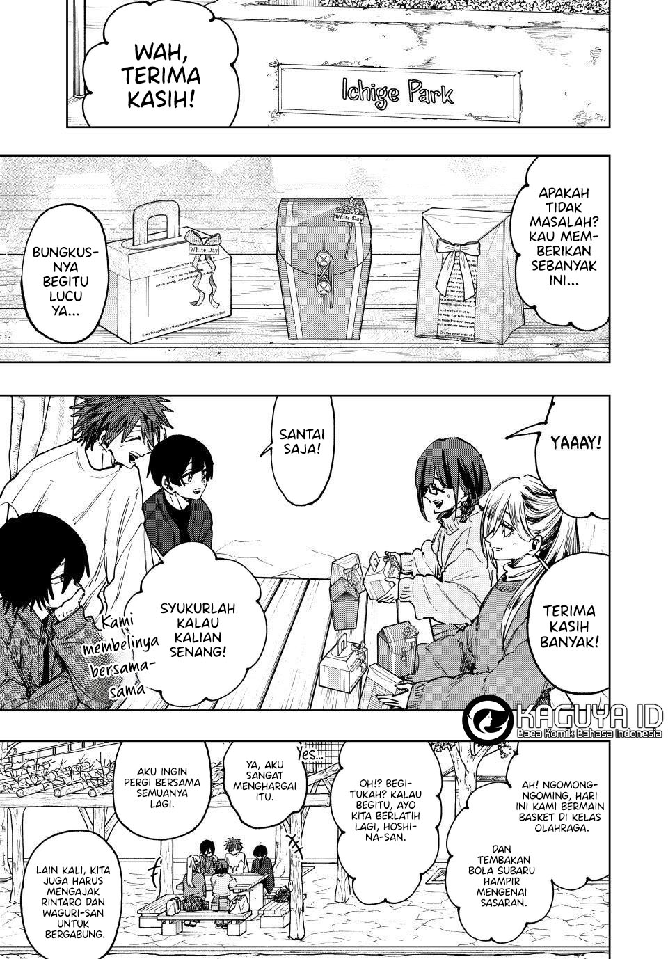 Kaoru Hana wa Rin to Saku Chapter 120 - halaman 3