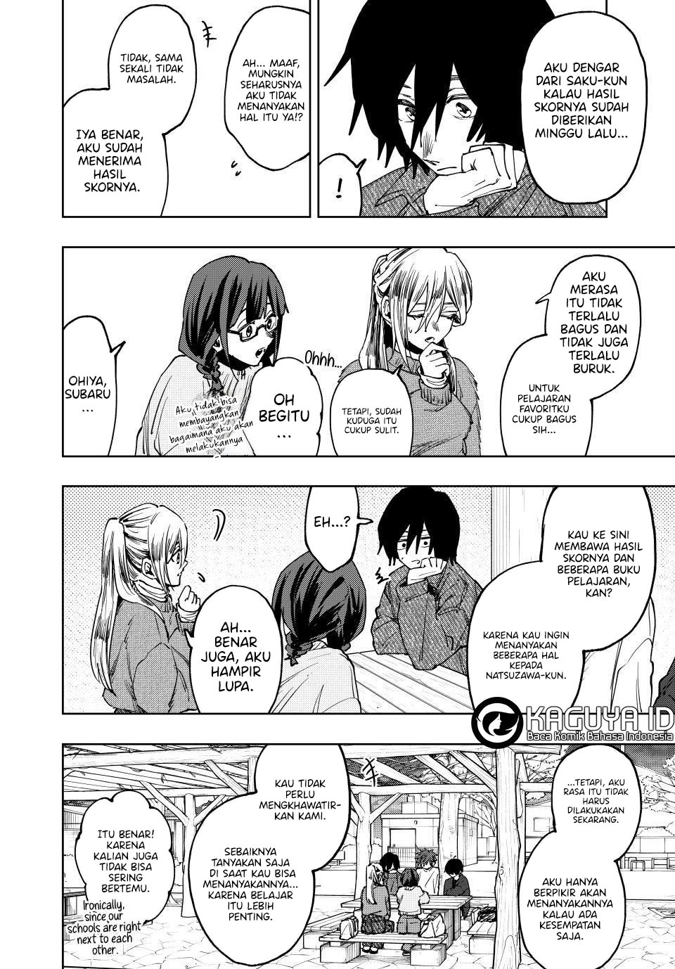 Kaoru Hana wa Rin to Saku Chapter 120 - halaman 6