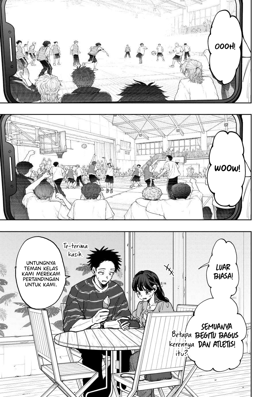 Kaoru Hana wa Rin to Saku Chapter 129 - halaman 4