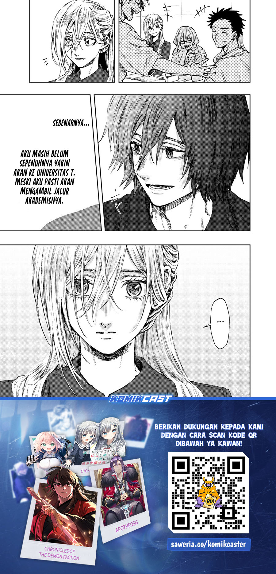 Kaoru Hana wa Rin to Saku Chapter 133 - halaman 21