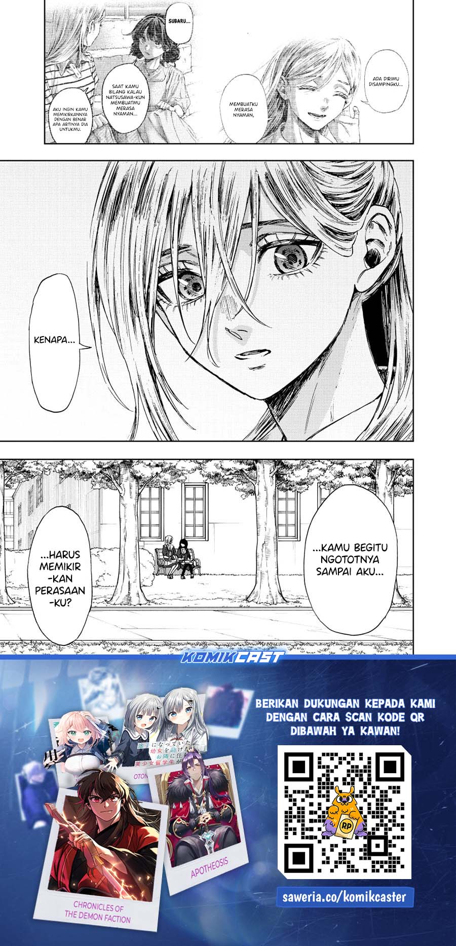 Kaoru Hana wa Rin to Saku Chapter 140 - halaman 24