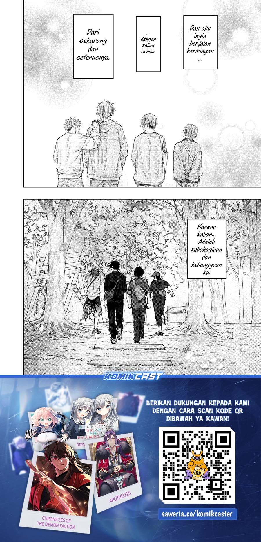 Kaoru Hana wa Rin to Saku Chapter 147 - halaman 23